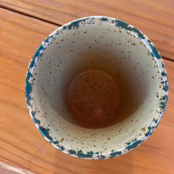 1995 Bath and Body Works Apple Fall Stoneware Votive Candle Holder - Picture 3 of 6